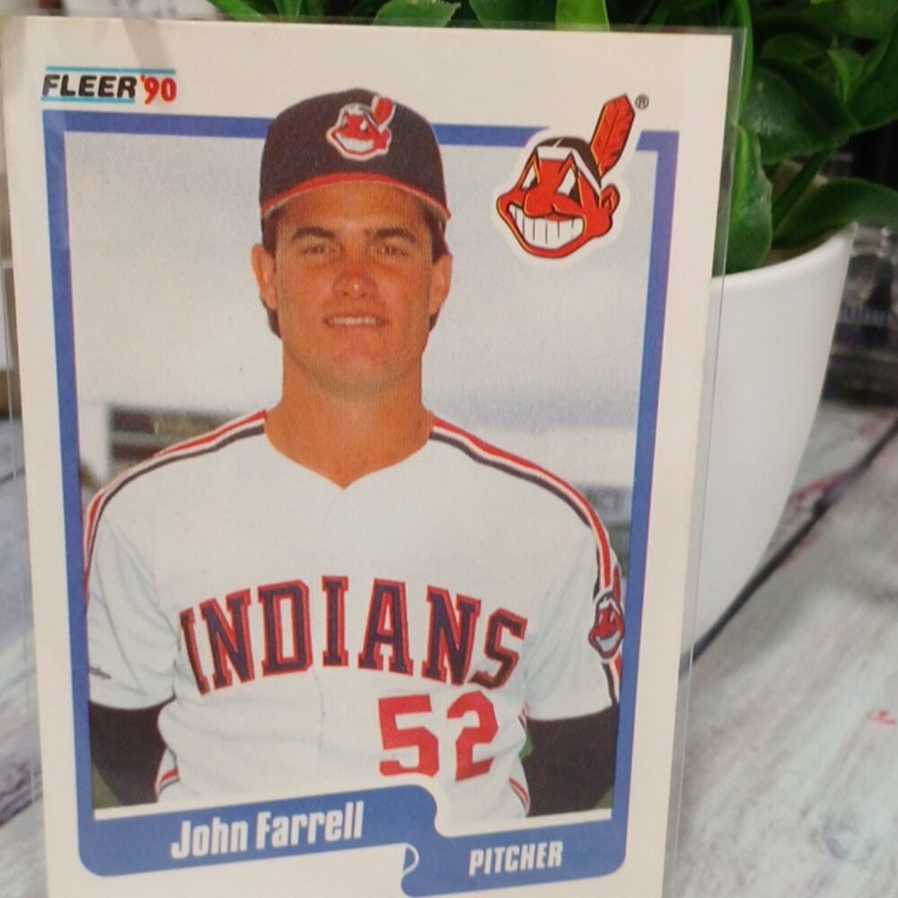 1990 Fleer John Farrell Cleveland Indians - Picture 4 of 4